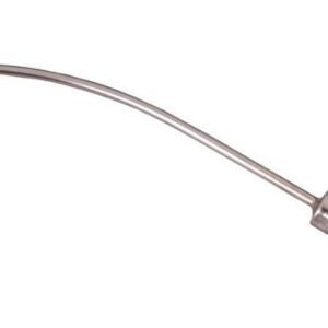 Canulă de debridare a plăgii cu măsline 1,8 x 80 mm, curbată, reutilizabilă. Canulă de debridare a plăgilor cu măsline 1,8 x 80 mm, curbată, reutilizabilă